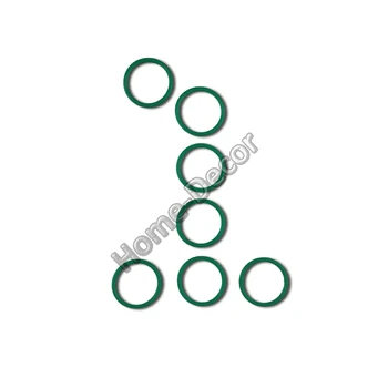 

10pcs Heat Oil Resistant 1.8mm (Wire Diameter)FKM Fluorine O-Ring Rubber Sealing Ring ID 1.8-36.5mm for Oil sealing , Waterproof