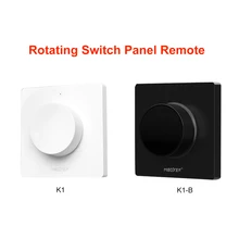 Miboxer K1 Rotating Switch Panel Remote Brightness Dimming And Adjust Color Temperature For Led Lamp