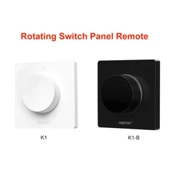 Miboxer K1 Rotating Switch Panel Remote Brightness Dimming And Adjust Color Temperature For Led Lamp