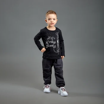 

Long Sleeve T shirt, black