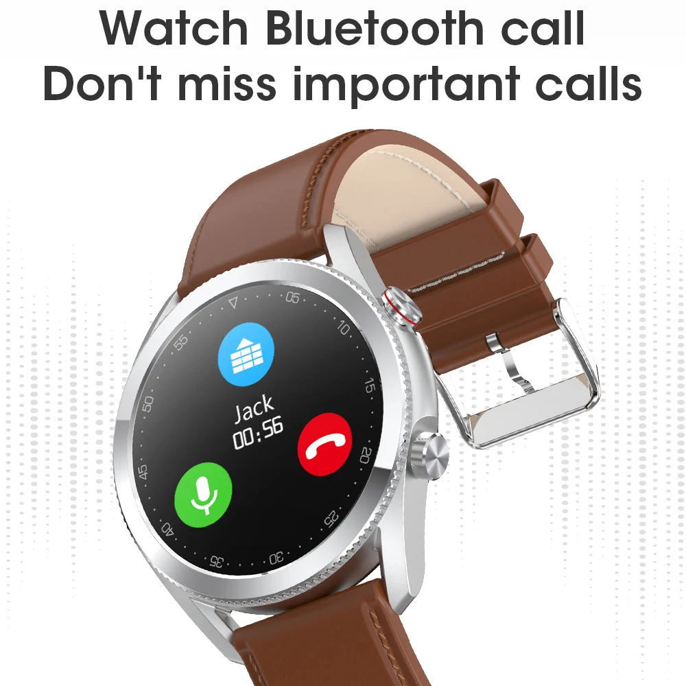 2021 L19 Смарт часы Для мужчин IP68 Водонепроницаемый ЭКГ вызовов через Bluetooth крови