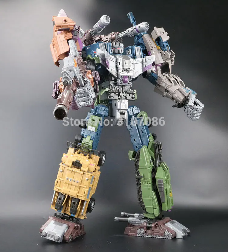 JinBao трансформация G1 WB Bruticus натиск сражение взрыв вихрь оверсайз 5 в 1 KO фигурка
