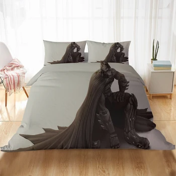 

Usa Russian Cartoon Kids Bedding Sets Children Toddler Batman Comforter Duvet Cover Pillowcase Set 3pcs Bedclothes 200x200cm