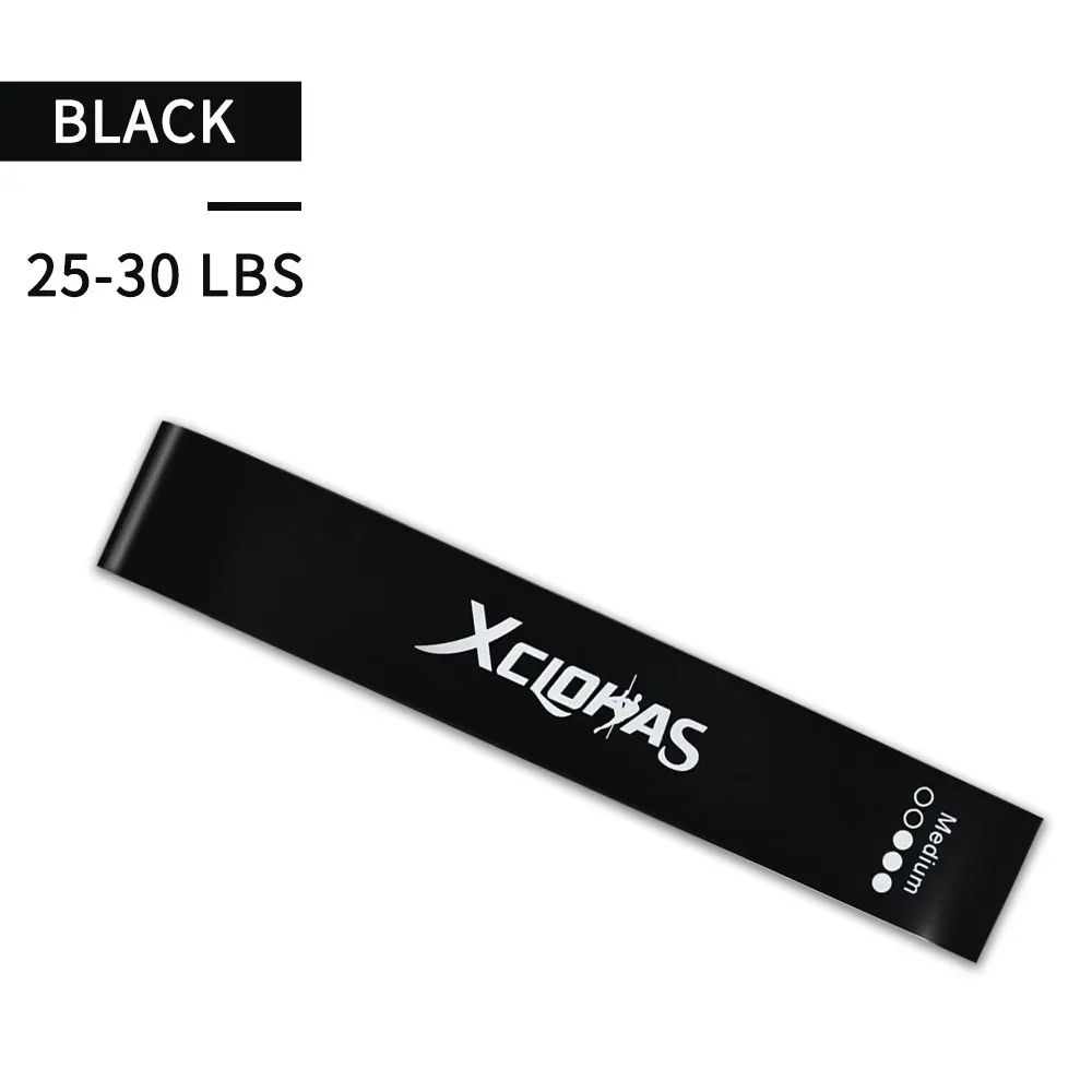 XC LOHAS Fitness Equipment Unisex Resistance Bands Set 5 Level 10-50LBS Gym Training Yoga Pilates Rubber Loops Workout Expander  (3)