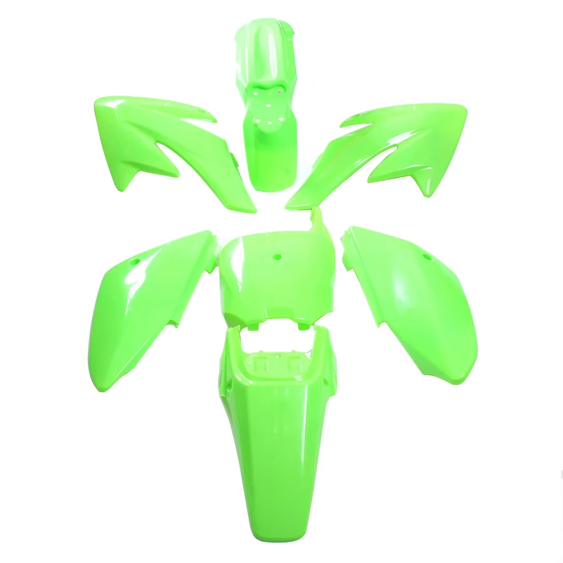 

Пластиковые чехлы CRF70, пластиковые комплекты, Обтекатели CRF70, питбайк, проккет для велосипеда Xmotos Baja DR50 49 50cc 70 90 110, новый зеленый PP4