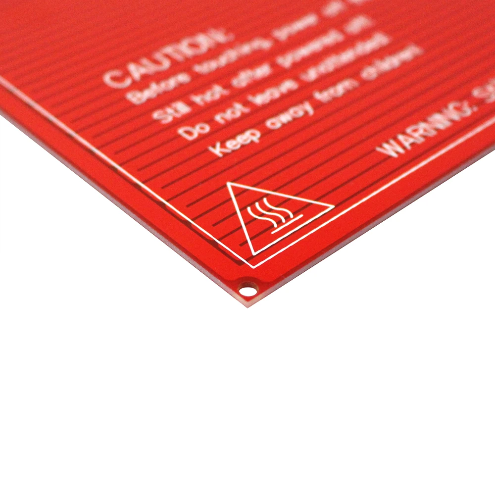 Reprap MK2B радиатор 214*214*1,6 мм MK2B с подогревом плата PCB СИД термистора для 3D-принтеры как MK2A очаг для 3D-принтеры Запчасти менде