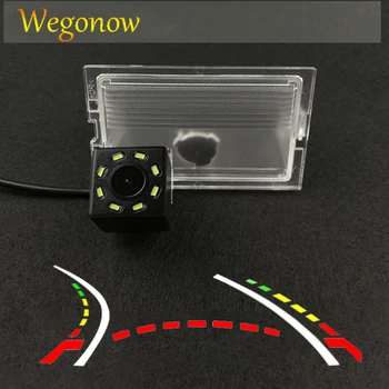 

HD Wireless Car CCD Rear Camera Fisheye 8 12 led dynamic NightFor Land Rover Discovery 2014 LR2 LR3 Range Rover Sport Freelander