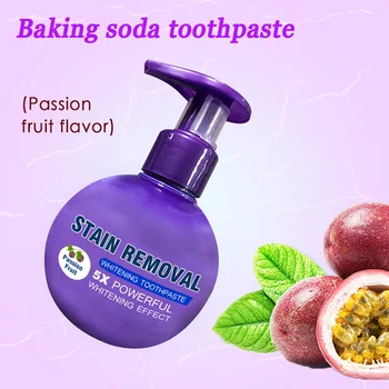 

1 Pc 3 Flavor Press Toothpaste Stain Removal Whitening Toothpaste Stain Remover Oral Hygiene Care