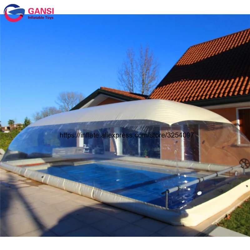 Popular Swimming pool cover winter inflatable water pool tent yard