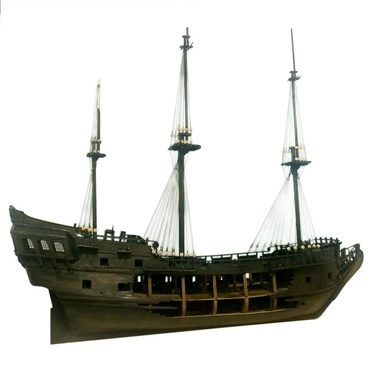 

Hot New 1:50 DIY The Black Pearl Model Ship Kits For Gift FOR s of the Caribbean DIY Set Kits Assembly Boat Christmas