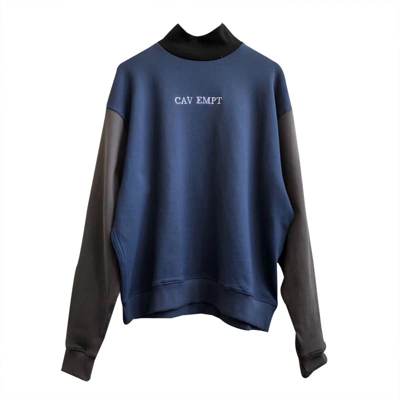 С. Е. Cav Empt толстовки для мужчин женщин уличная водолазка сращивания Мода