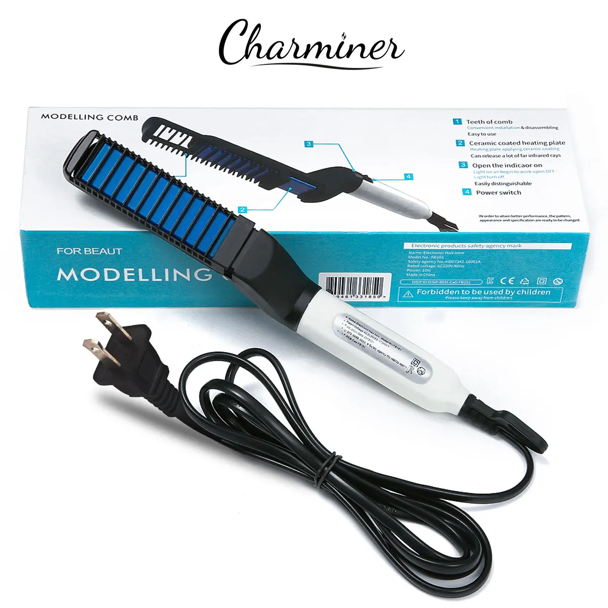 electric hair iron fb161