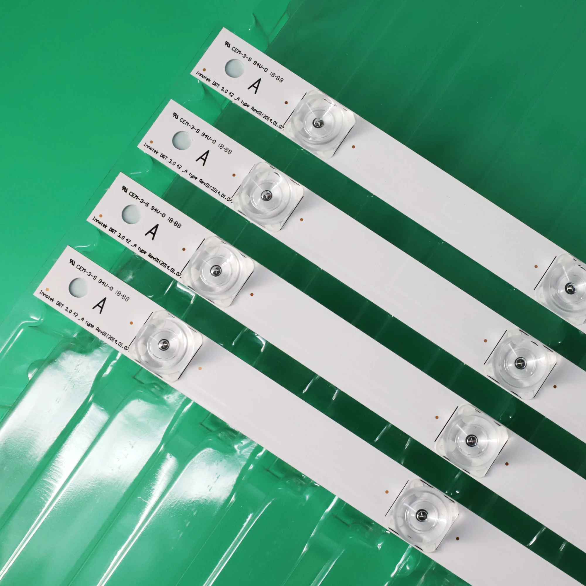 8 PCS(4*A,4*B)825mm LED strip 8 leds For LG INNOTEK DRT 3.0 42"_A/B TYPE 42LB5610 42LB5510 42LY320C 42GB6310 TV LCD