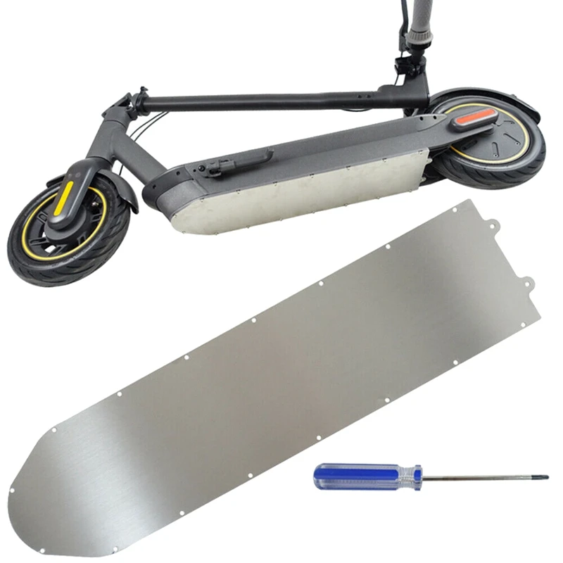 

Electric Scooter Chassis Aluminum Protection Metal Guard Plate Armor Battery Bottom Cover for Ninebot Max G30