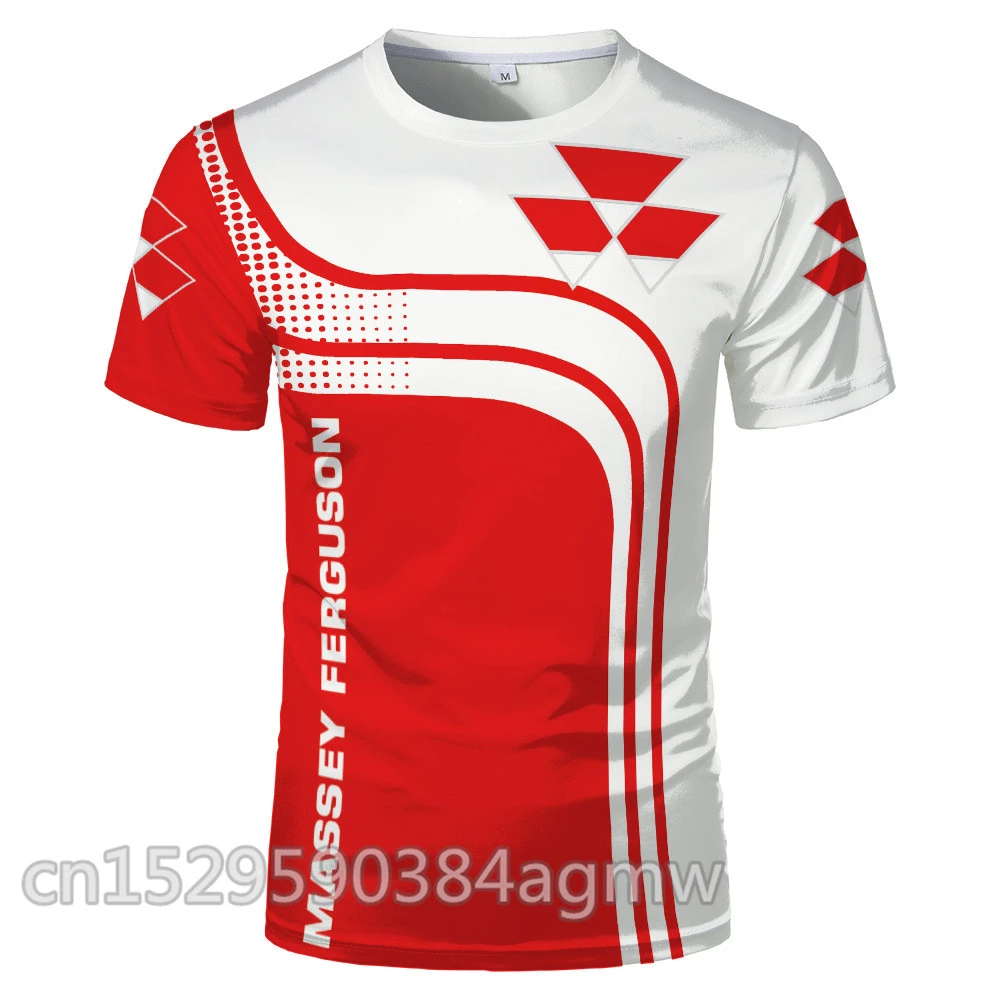 2020 de moda de de TRACTOR Massey Ferguson 3D logotipo T camisas pantalón corto Casual manga John Deere haciendo camiseta de los hombres| Camisetas| - AliExpress