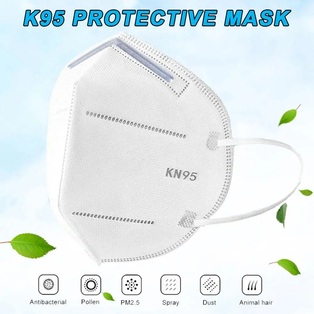 

5/10 Pcs KN95 Disposable Face Mask PM2.5 Anti-fog Strong Protective Dust N95 Mouth Mask FFP3 Respirator CE Certification