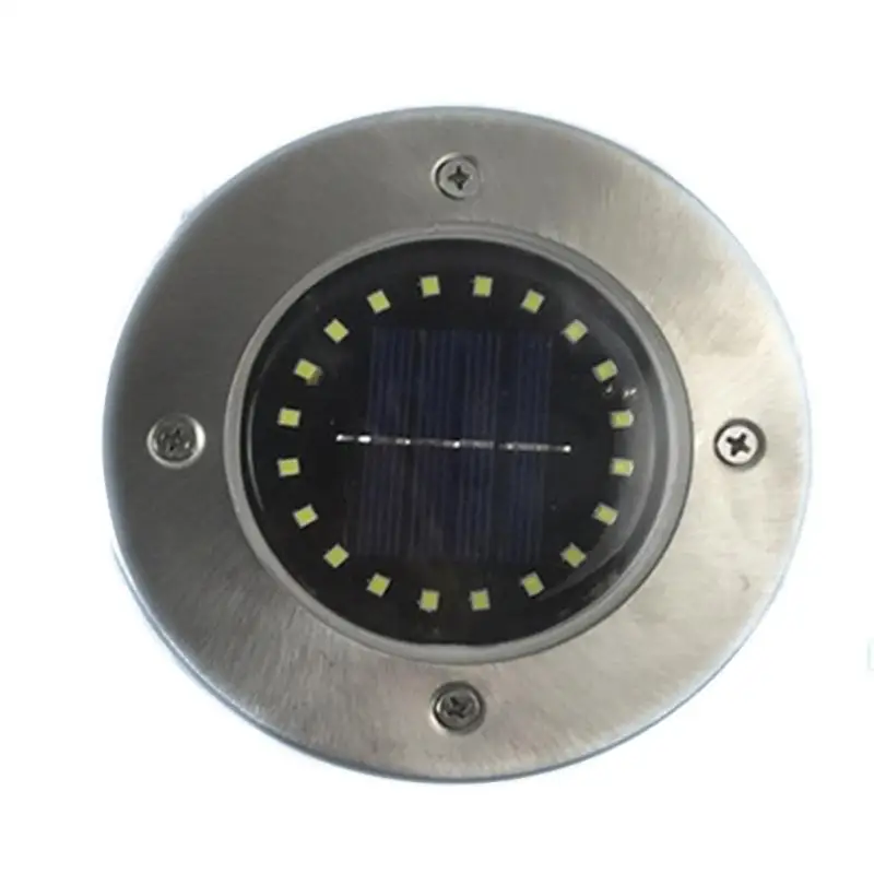 20 LED Solar Buried Lamp Waterproof Ground Lights Outdoor Garden Path Decor