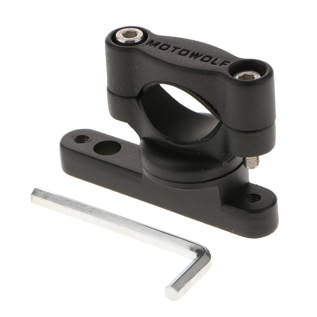 1 Piece Motorcycle Rearview Mirror Rotatable Extended Bracket Holder Mount