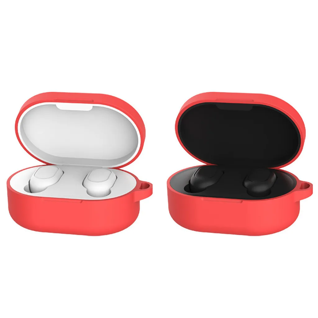 Чехол для Redmi Airdots силиконовый чехол наушников Xiaomi Air dots TWS версия гарнитуры