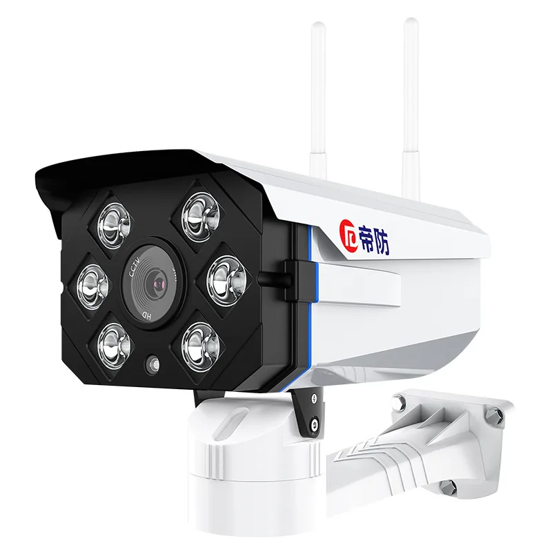 DF 1080P двойная WiFi камера наружная 2MP H.265 Wireles двухсторонняя аудио Автоматическая
