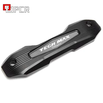 

2020 TMAX Accessories Exhaust Protector Decoration moto deco Cover For Yamaha Tmax 560 tmax560 logo TECH max 2020