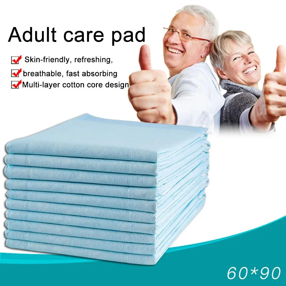 

10Pcs 60x90cm Adults Nursing Mats Diaper Disposable Care Pads Urine Collector