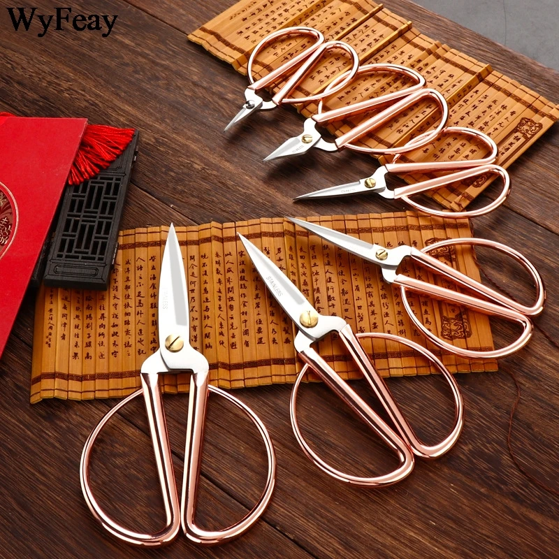 Stainless Steel Embroidery and Sewing Scissors Vintage Needlework Tailor Scissors Fabric Crafts Tools Diy Shears sewing scissors,tailor scissors,craft scissors