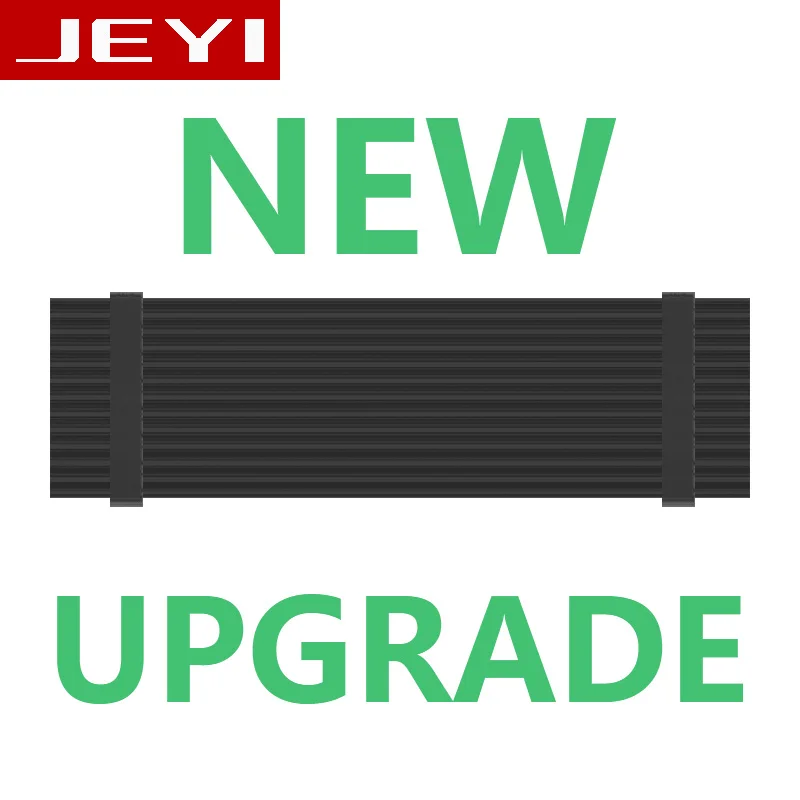 JEYI N80 열 분산 폴드 바 NVME NGFF M.2 2280, 알루미늄 시트 열전도율 실리콘 웨이퍼 냉각
