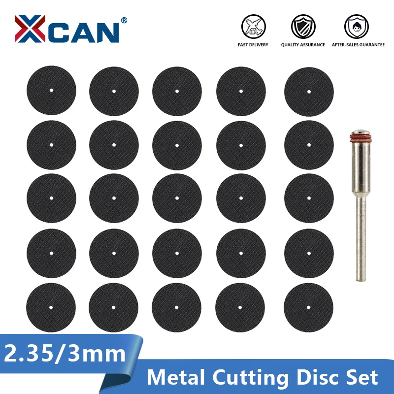 XCAN Metal Cutting Disc 2.35/3.0mm Mandrel Rotary Cut Off Saw Mini Circular Saw Blade