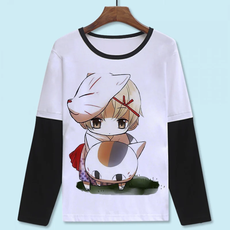 Fashion Anime Cartoon Natsume_Yuujinchou Natsume Takashi White T-shirt Vest Gift