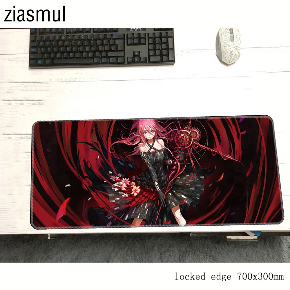 Guilty Crown Коврик Для Мыши 700x300x3 мм коврик для мыши notbook компьютерный коврик для мыши из натурального каучука игровой коврик для ПК геймерский коврик для ноутбука