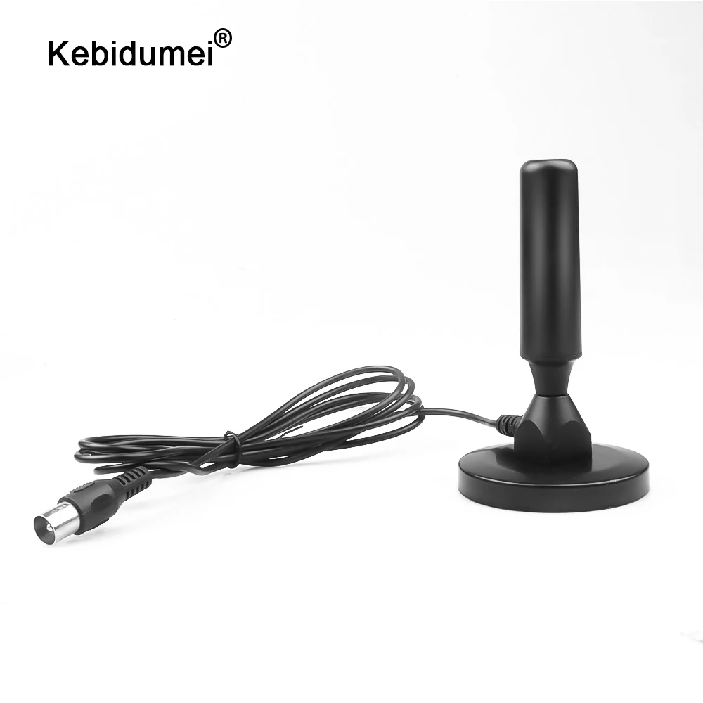 Домашняя цифровая антенна kebidumei с коэффициентом усиления 30 дБи DVB-T/FM Freeview
