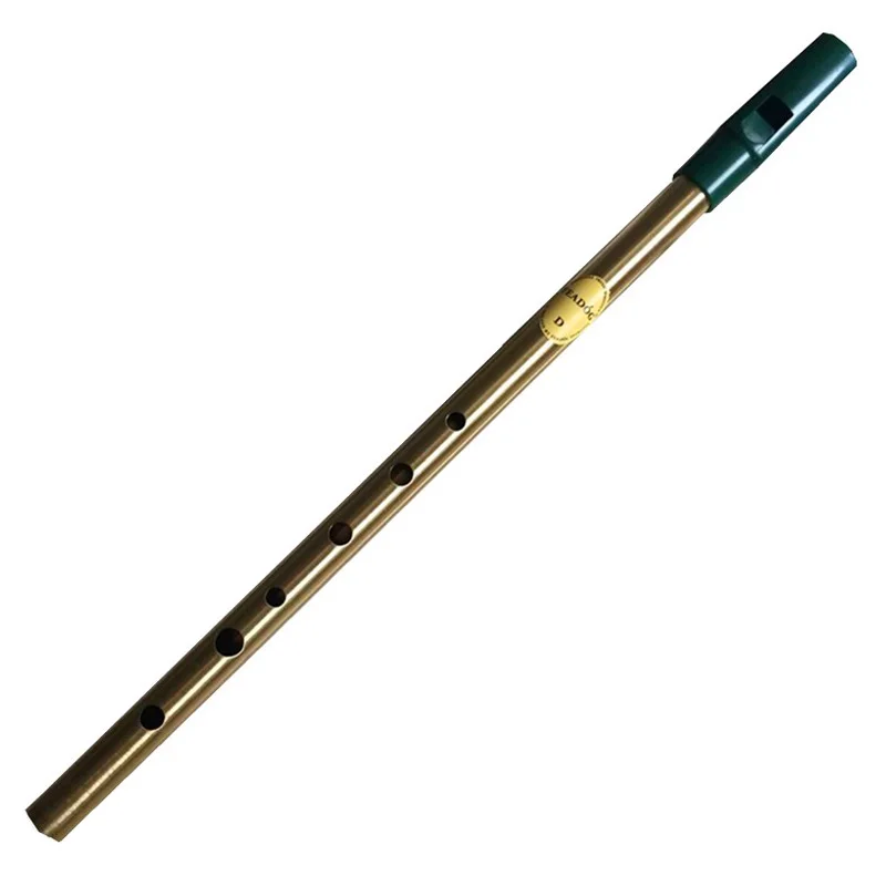 Латунный ирландский свисток флейта кларнет жестяной металлическая музыкальный