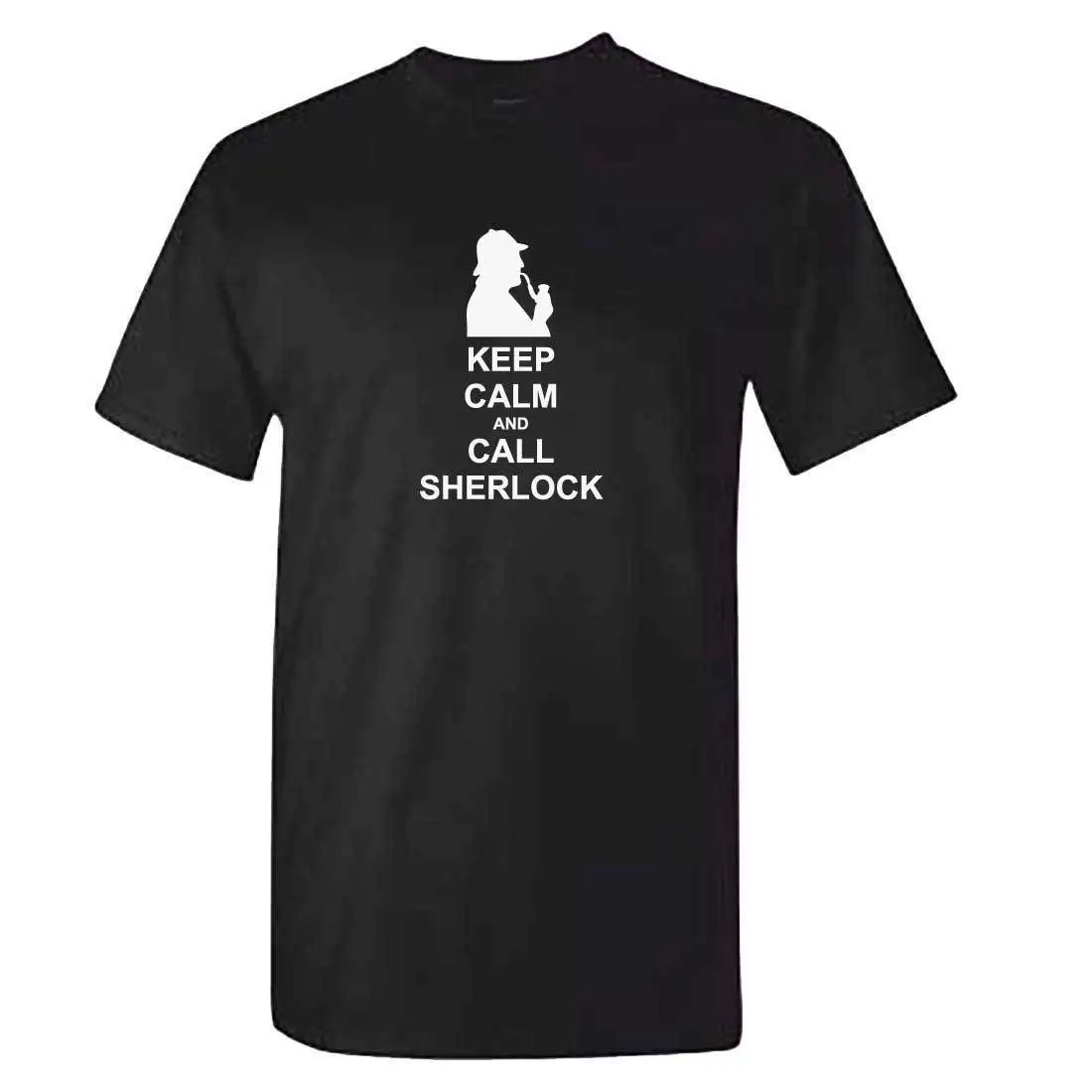 Футболка Шерлок-Шерлок Холмс домами, футболка из 100% хлопка, топы, оптовая продажа