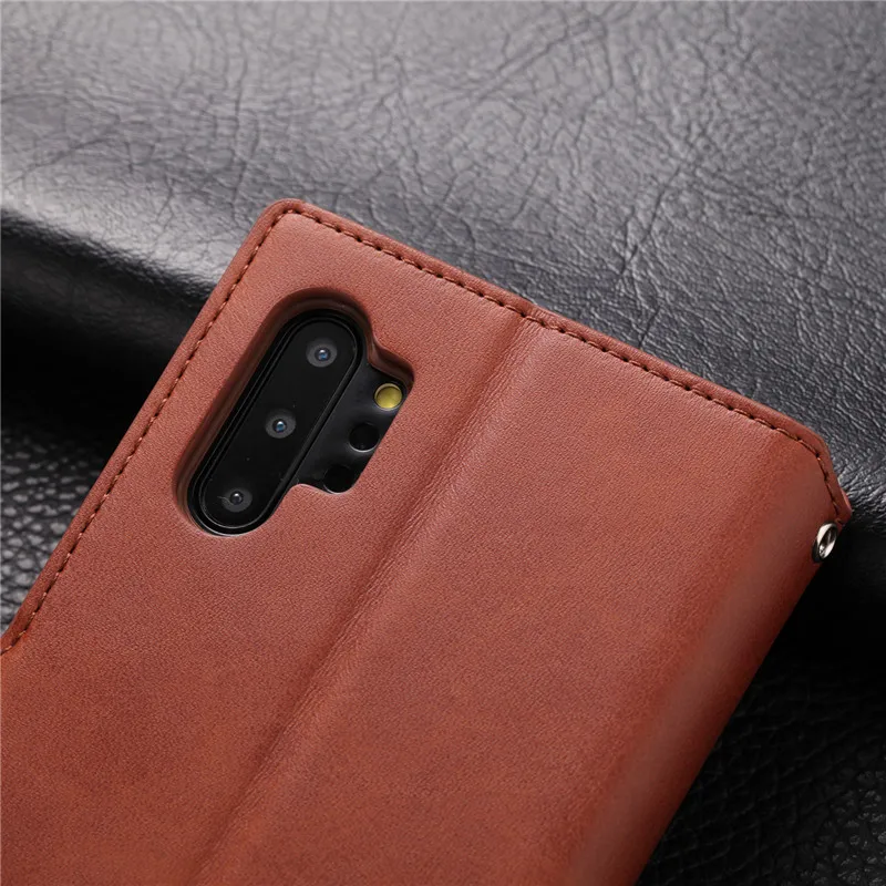 Чехол-книжка для samsung Galaxy Note 10 Pro, чехол-книжка из искусственной кожи для samsung Galaxy Note 10 Pro, чехол-книжка с подставкой для карт, чехлы для телефонов