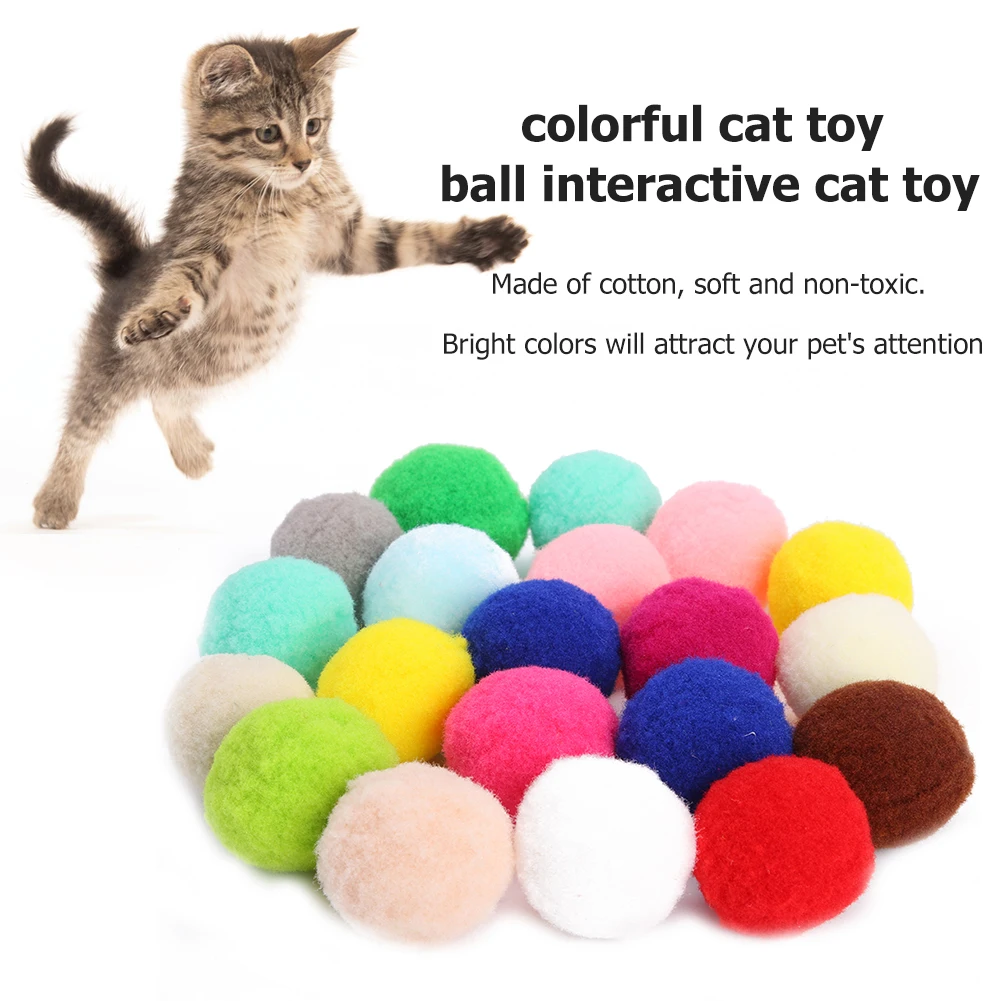 Round Ball Toys Set Interactive Pet Playing Cat Candy Color Funny Molar Chew Toy Molar Biting Chewing Suction Molar Toys