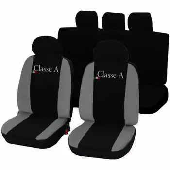 

COPRISEDILI MERCEDES CLASSE A 180 FODERE AUTO BICOLORE NERO GRIGIO CHIARO