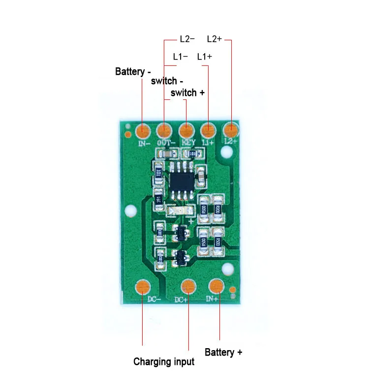 Ksk 880000w фонарик схема провода Плата налобного фонаря, плата драйвера, фонарик 18650, головная лампа, режим 3/5