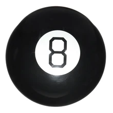 

Black 8 Decision Answer Educational Toy Tricks Predict Game Portable Gift Ball Fun Spherical Learning Funny Party Fortune