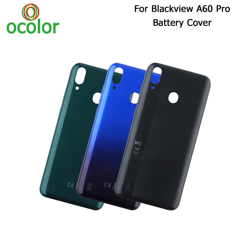 Чехол ocolor для Blackview A60 Pro, жесткий защитный чехол для батареи, запасная крышка для Blackview A60 Pro Phone 6,088''