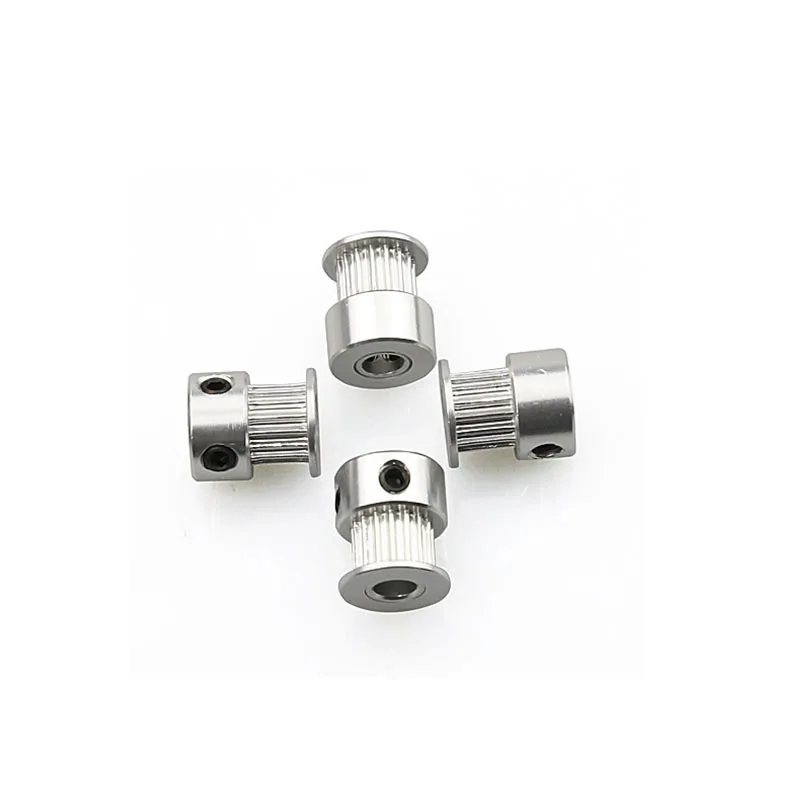 J-head Nuts of metal GT2 Timing Pulley 16 Tooth 2GT 20 Teeth Aluminum Bore 5mm 8mm Synchronous Wheels Gear Part  Width 6mm 10mm