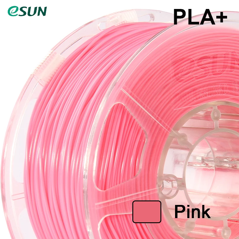 PLA Plus Pink Esun PLA, PLA+ нить цвета кожи 340 м, 1,75 мм, 1 кг/Быстрая из России - Цвет: PLA Plus Pink