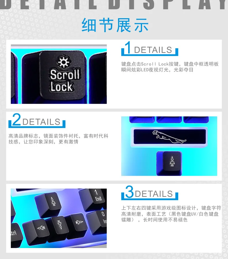 G21 USB Проводная Механическая подвесная клавиатура светодиодная красочная подсветка игровая клавиатура водонепроницаемая для ПК компьютера геймера OD