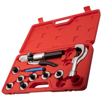 

Hydraulic Tube Pipe Expander Swaging 7 Lever HVAC Punches Tool Kit Tube Cutter Inner-outer Reamer