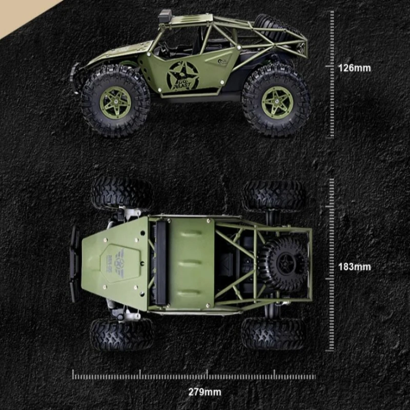4WD дистанционное управление внедорожный грузовик 2 4G встроенный амортизатор анти