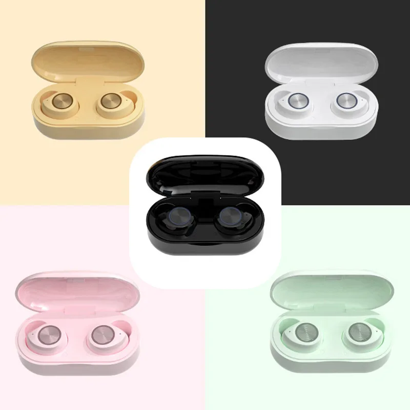 TW60 Мини Bluetooth наушники сенсорное управление гарнитура с микрофоном водонепроницаемые настоящие беспроводные наушники для IOS/Android samsung все телефоны