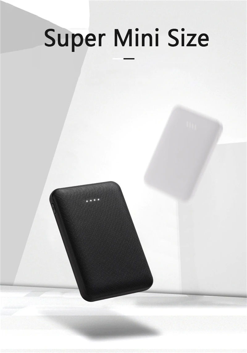 20000mAh Mini Power Bank Portable Charger External Battery Pack Powerbank 20000mAh for iPhone 12 Huawei Samsung Xiaomi Poverbank best power bank 20000mah