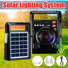 СОЛНЕЧНОЕ РАДИО СОЛНЕЧНАЯ ЭНЕРГИЯ зарядка FM радио TF USB динамик Портативный перезаряжаемый светодиодный фонарик 2000 мАч Зарядное устройство