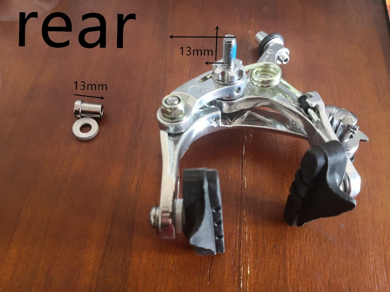 Bicycle Brake Caliper Set 47-57mm Reach Front Rear for Cycling AS2.4D-C