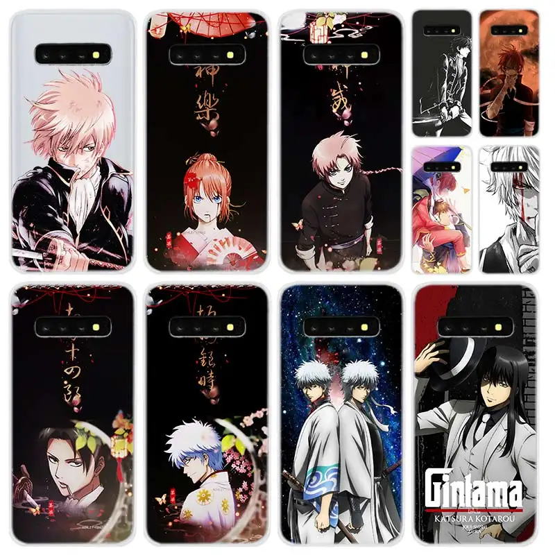 Мягкий силиконовый чехол для Samsung Galaxy S30 S20 Uitra S10 Lite S9 Plus Fe S8 S7edge Cover Anime GinTama|Бамперы|